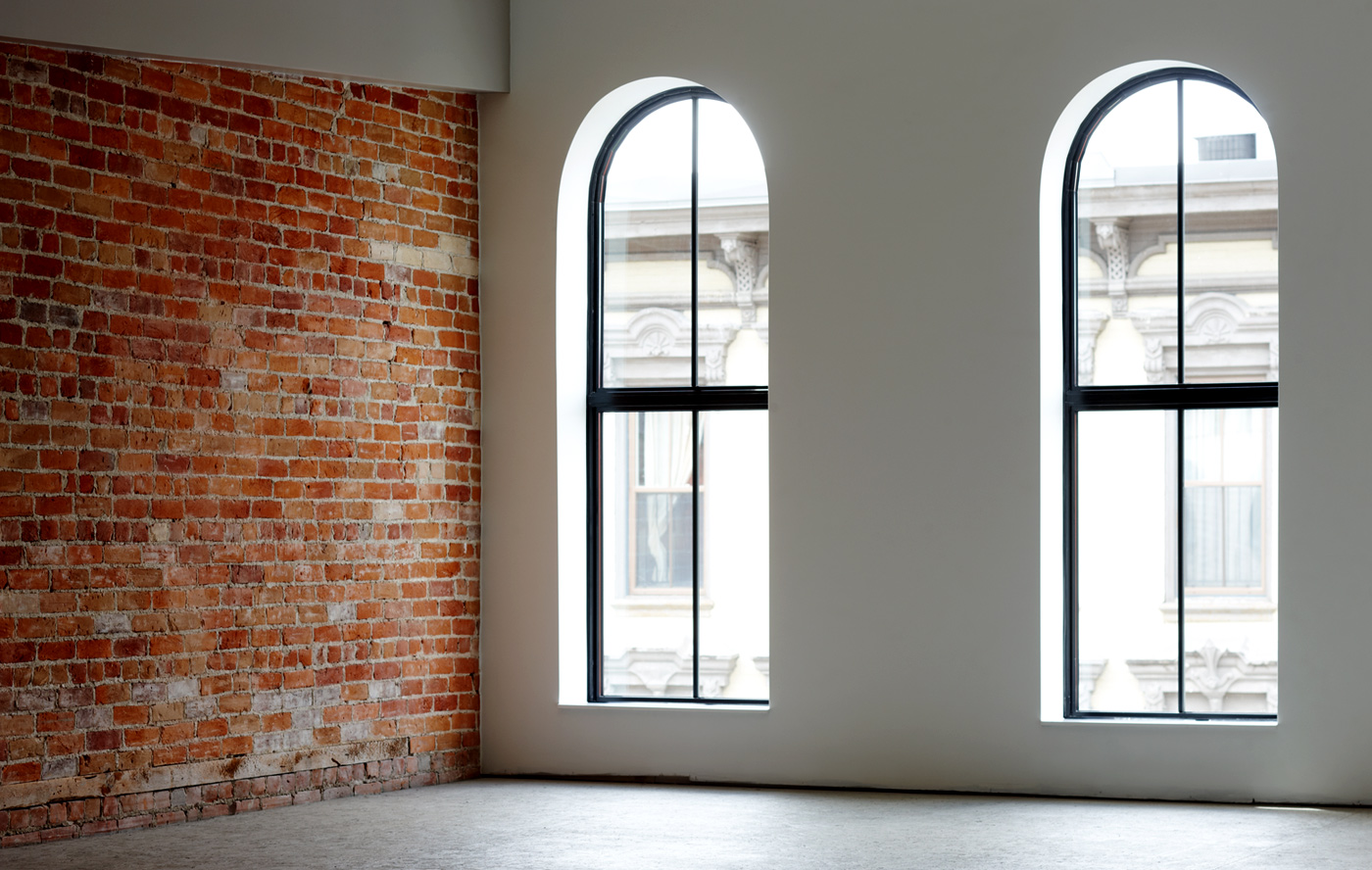 The interior of a building built by Signum Corp.